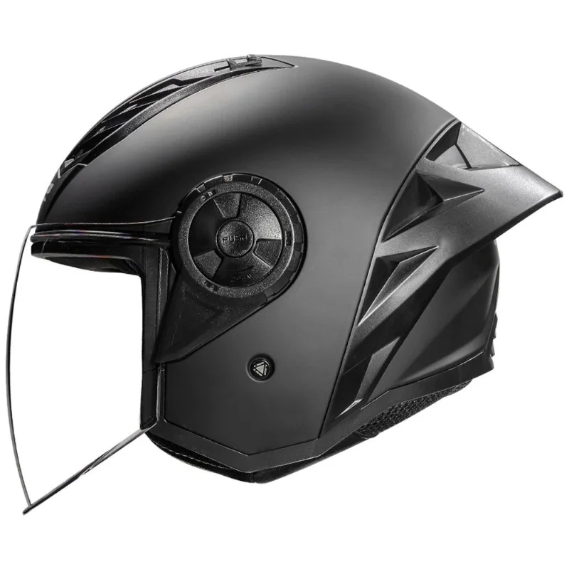 Capacete LS2 OF616 S Airflow 2 Monocolor Preto Fosco 60