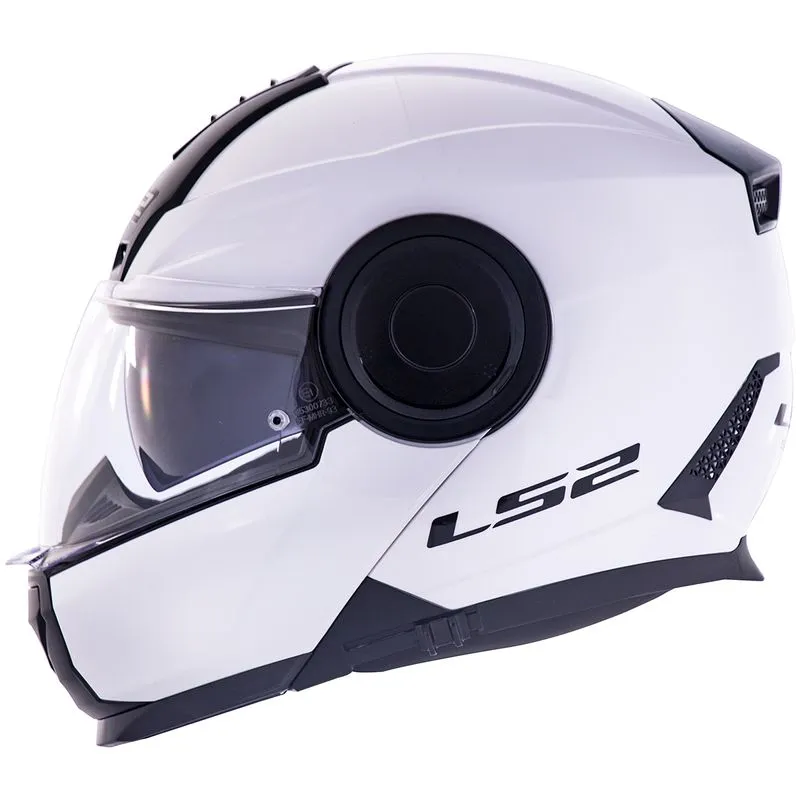 Capacete Original LS2 FF902 Scope Monocolor Branco 58