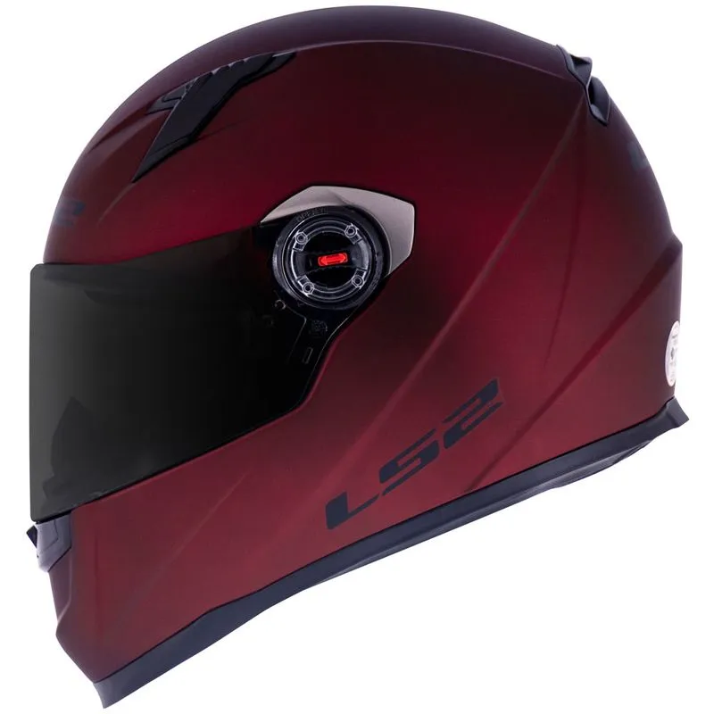 Capacete Original LS2 FF358 Vermelho Fosco 60