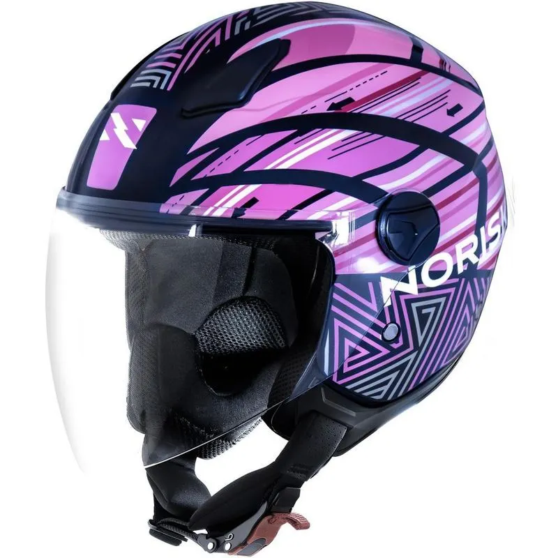 Capacete Norisk Orion Journey Rosa Tamanho:56