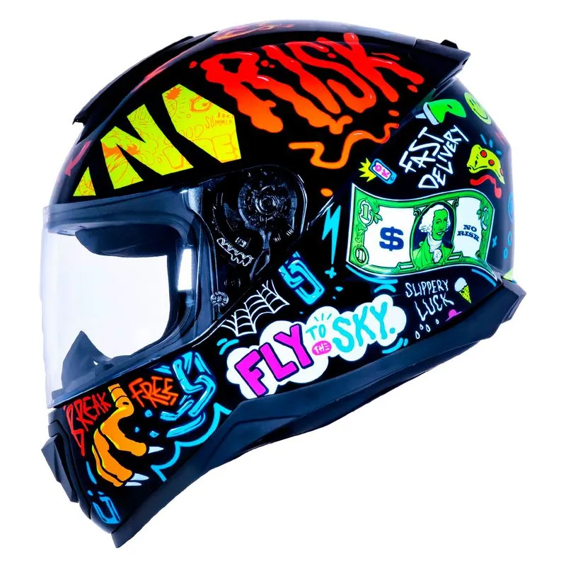 Capacete Original Norisk Razor Vibes Preto 60