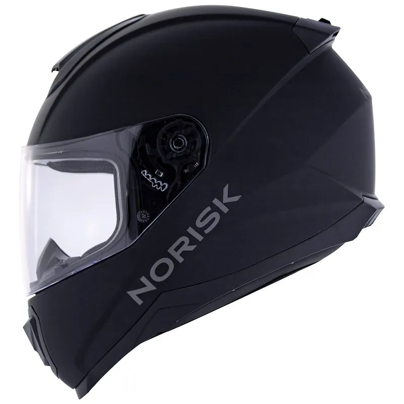 Capacete Norisk Razor Solid Monocolor Preto Fosco 54