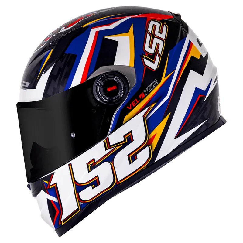 Capacete Original LS2 FF358 Veloxer Branco 60