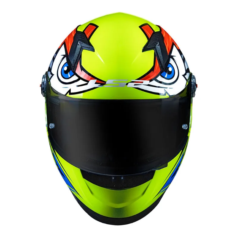 CAPACETE LS2 CLASSIC FF358 TRIBAL AMARELO 58/M