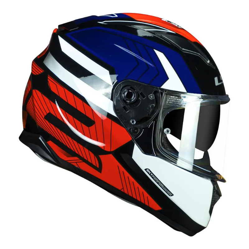 CAPACETE LS2 STREAM EXO VERMELHO 58/M