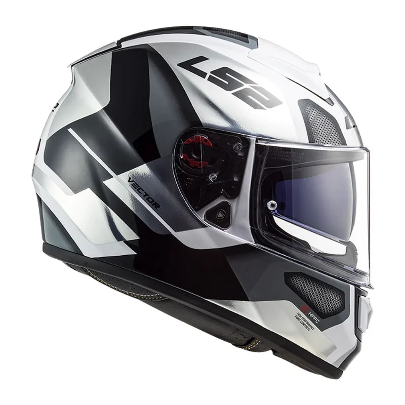 CAPACETE LS2 VECTOR AUTOMAT BRANCO 62/XL