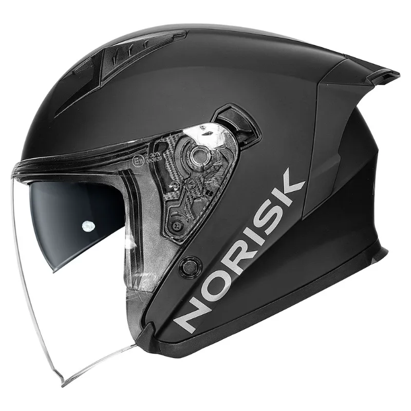 Capacete Original Norisk Downtown 2 Monocolor Preto Fosco 58