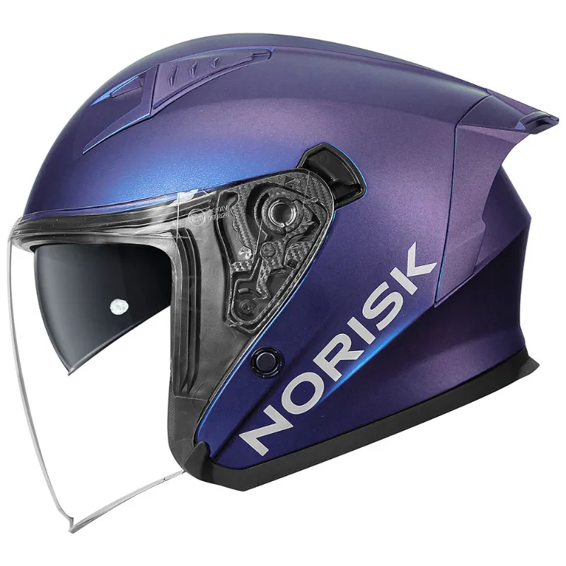 Capacete Original Norisk Downtown 2 Monocolor Azul Fosco 58