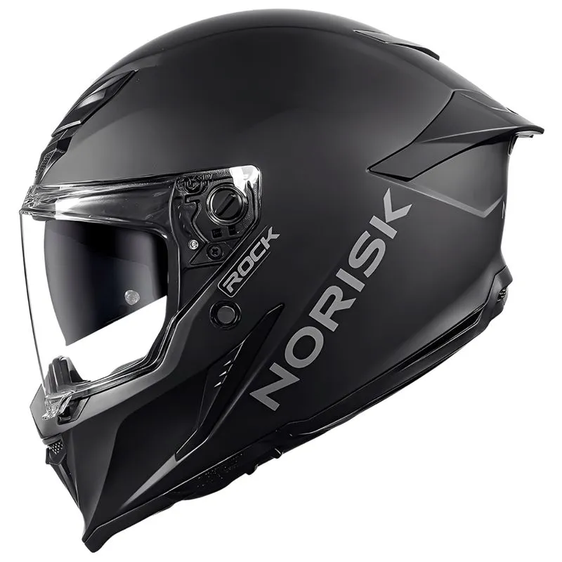 Capacete Original Norisk Rock Monocolor Preto Fosco 56