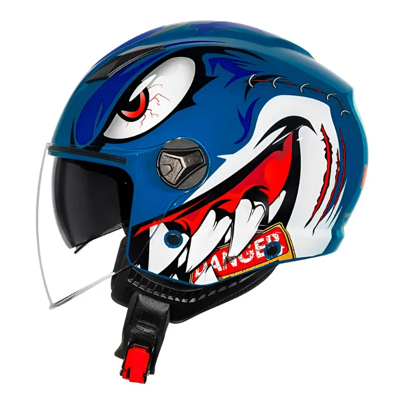 Capacete Original Norisk Orion SV Danger Capacete Original Norisk SV Danger Azul Marinho 58