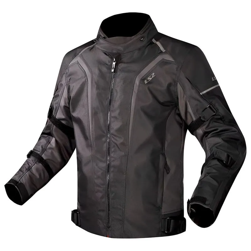 Jaqueta LS2 Sepang Feminina Preta Cinza Escuro XS-PP