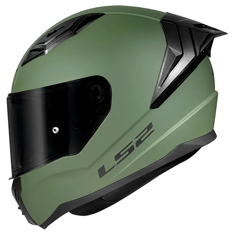 Capacete Original LS2 FF810 Vigo Monocolor Fosco Militar Verde 60