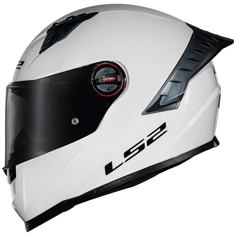 Capacete Original LS2 FF358 Pro Monocolor Branco 58