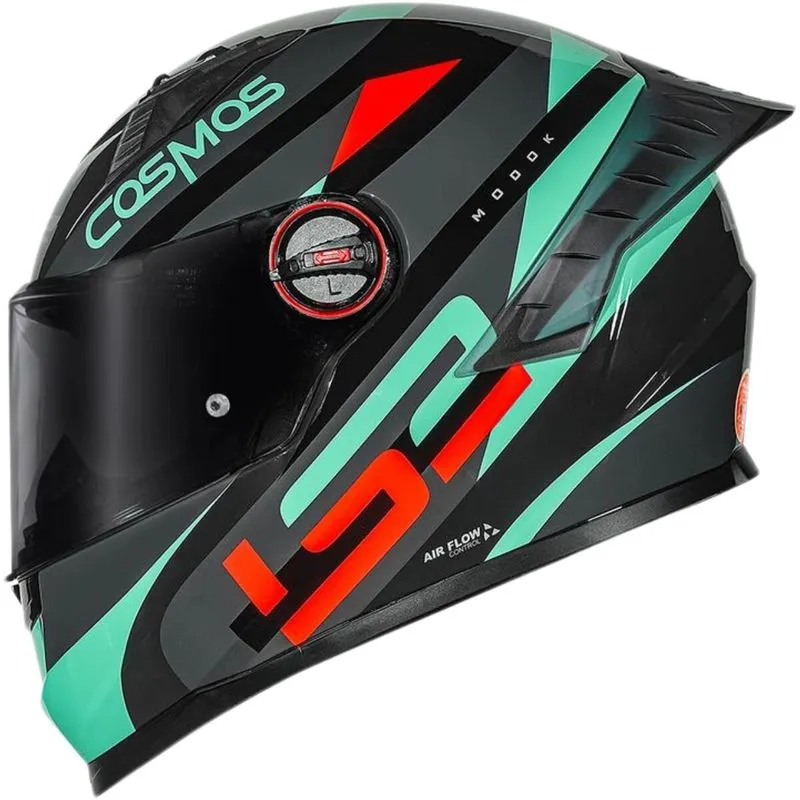 Capacete Ls2 Ff358 Pro Modok - Verde/laranja