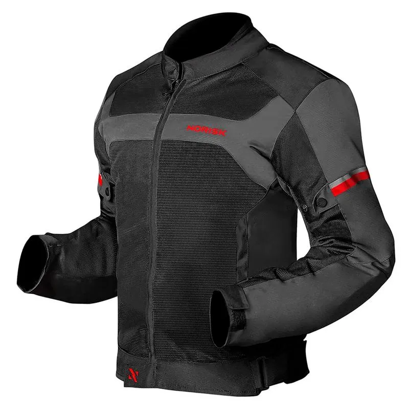 Jaqueta Masculina Norisk Trip Air Preto Vermelho G