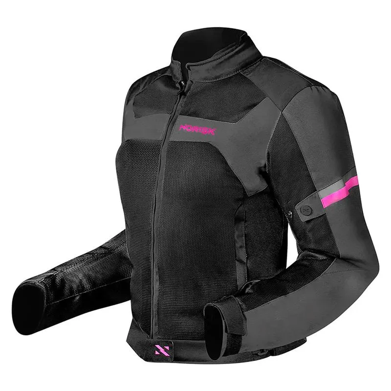 Jaqueta Feminina Norisk Trip Air Preto Rosa XL-GG