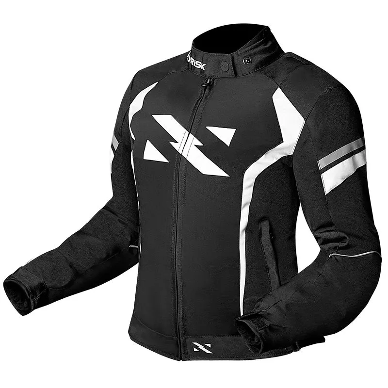 Jaqueta Feminina Norisk Tornado Preto Branco L-G