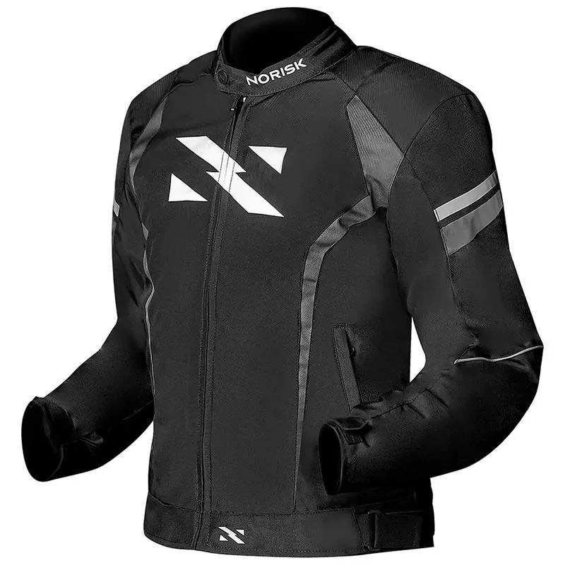 Jaqueta Masculina Norisk Tornado Preto Cinza 3XL-4G