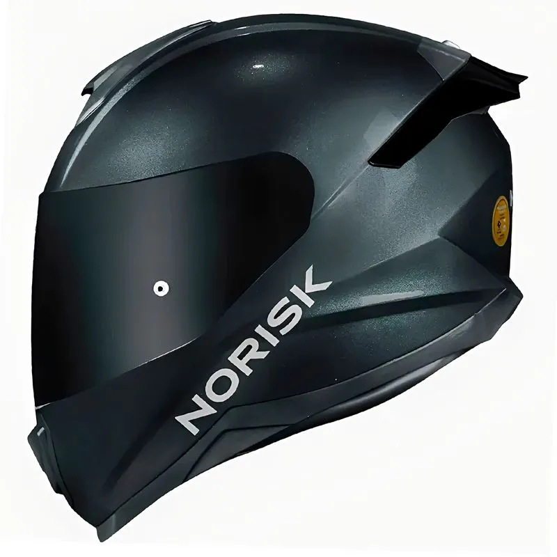 Capacete Norisk Razor Solid Edition Monocolor Titanium 62