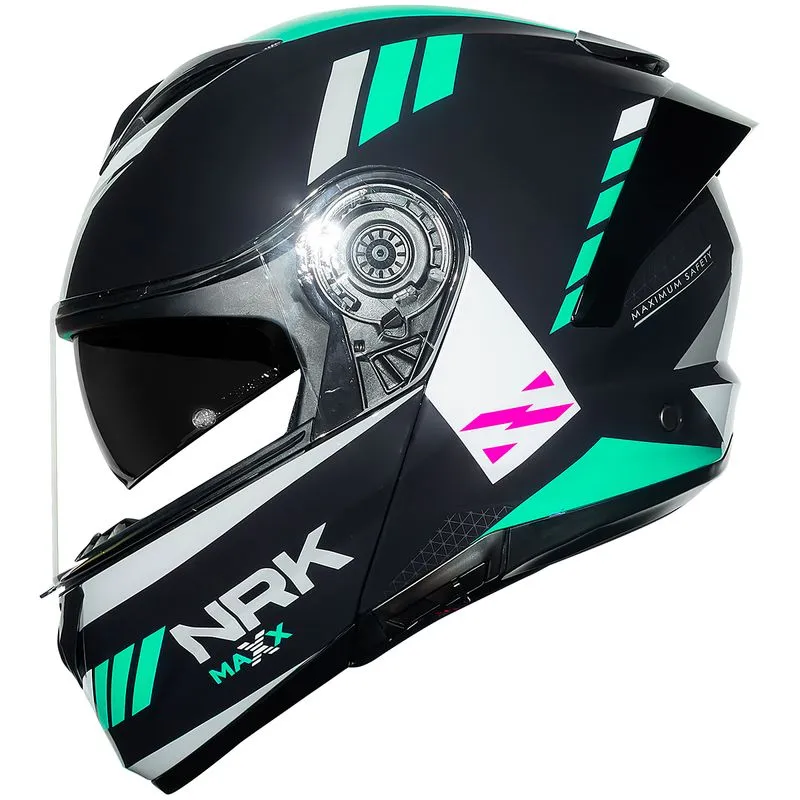 Capacete Original Norisk Force 2 Maxx Azul Verde 60