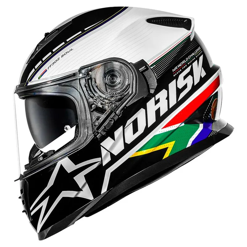 Capacete Original Norisk FF302 Soul 2 Grand Prix África 60