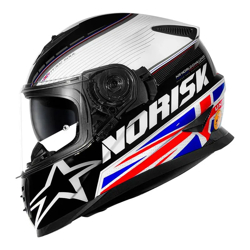 Capacete Original Norisk FF302 Soul 2 Grand Prix UK 60