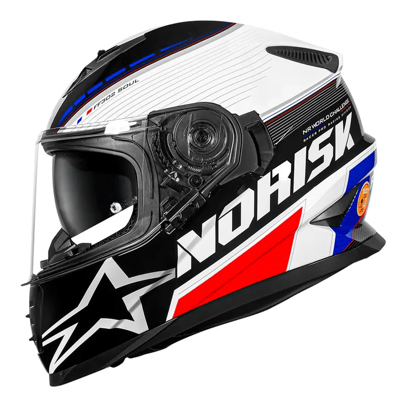Capacete Original Norisk FF302 Soul 2 Grand Prix França 60