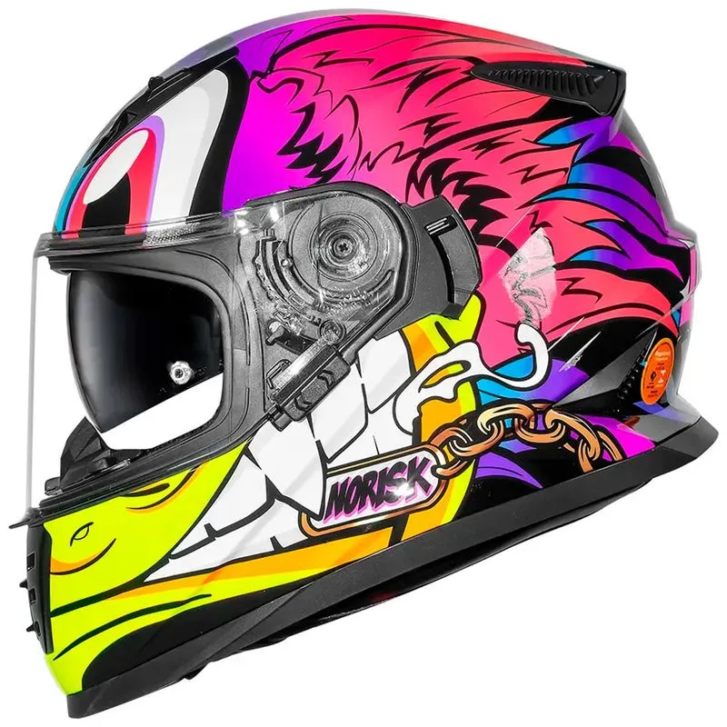 Capacete Original Norisk FF302 Soul Loko Rosa 58