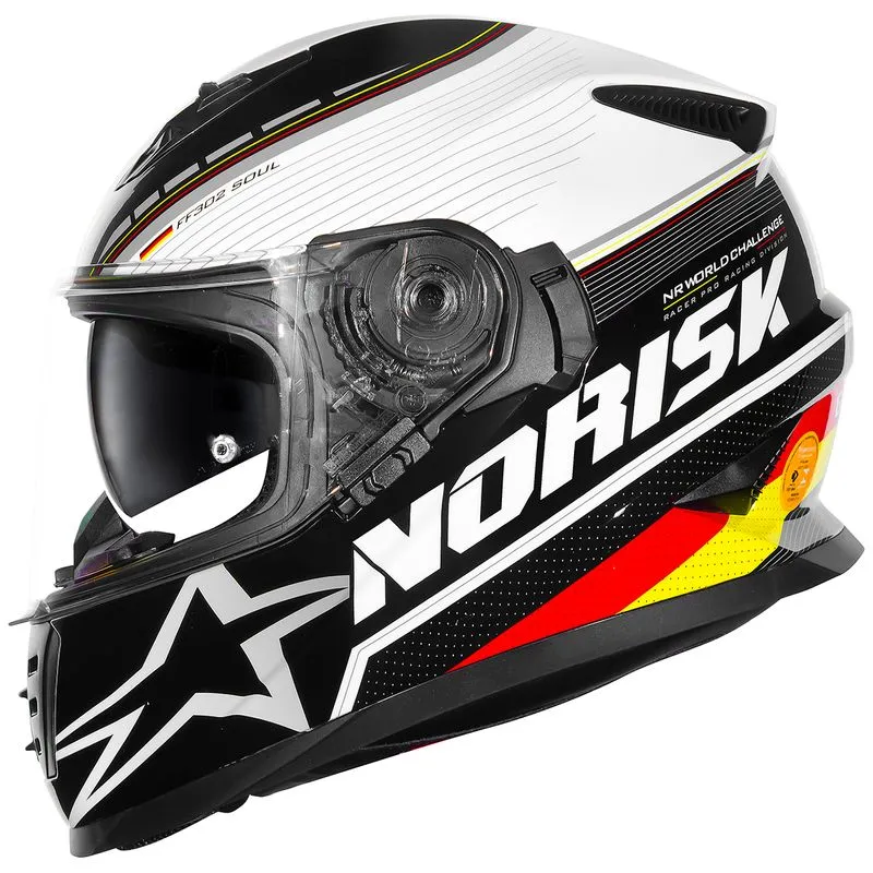 Capacete Original Norisk FF302 Soul 2 Grand Prix Alemanha 60