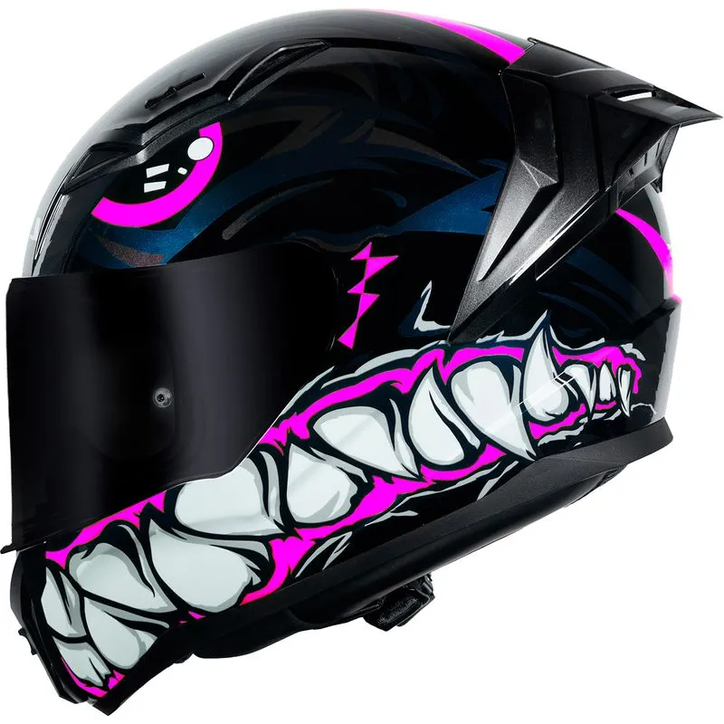 Capacete Original LS2 FF810 Vigo Sarbul Preto Rosa 62