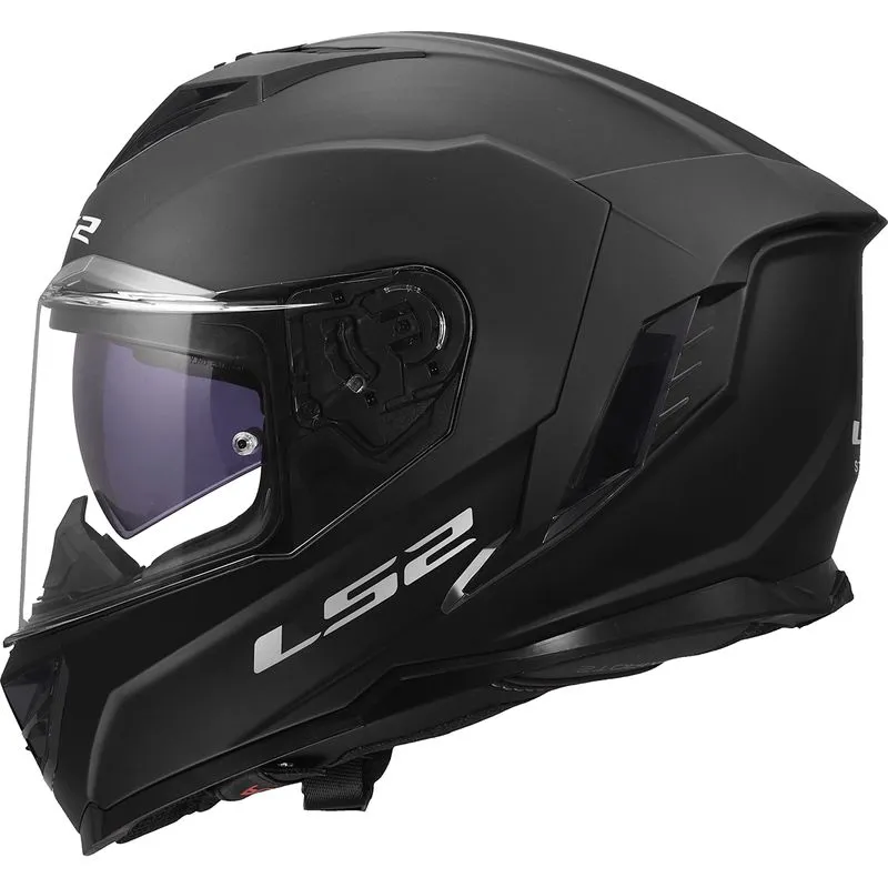 Capacete LS2 FF818 Storm 3 Monocolor Preto Fosco 58