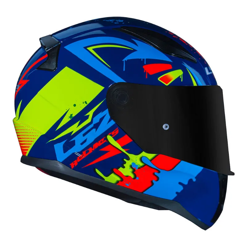 CAPACETE LS2 RAPID TAGLINE AMARELO 58/M