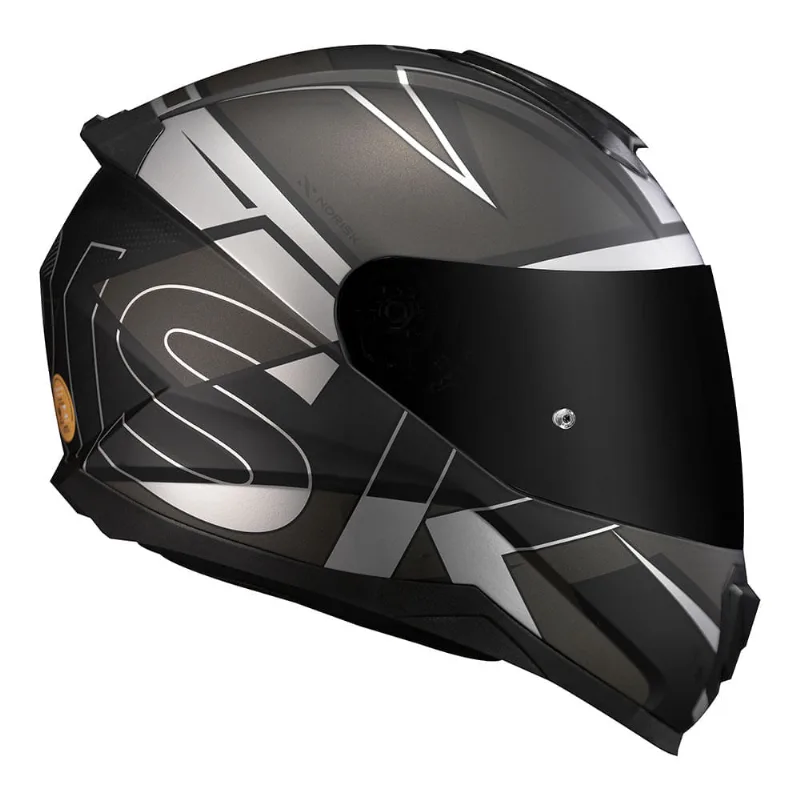 CAPACETE NORISK RAZOR AXIAL CINZA 60/L