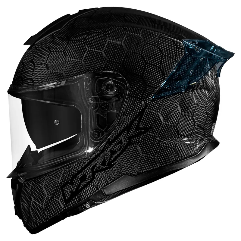 Capacete Original Norisk Viper GT Snake Carbon Preto 56