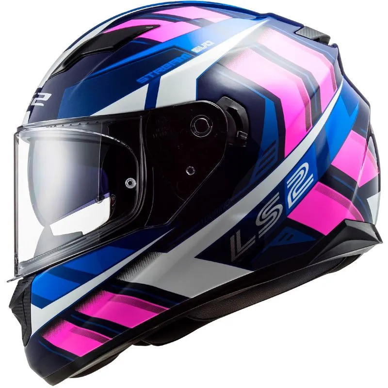 Capacete Original LS2 FF320 Stream Loop Rosa 54