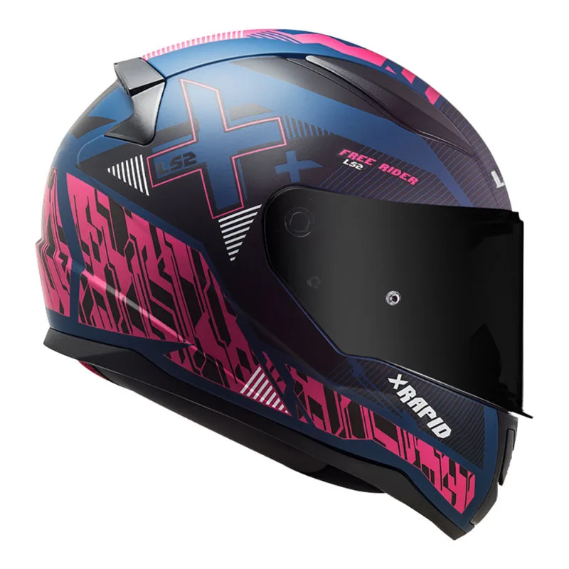 CAPACETE LS2 RAPID XTREET ROXO 58/M