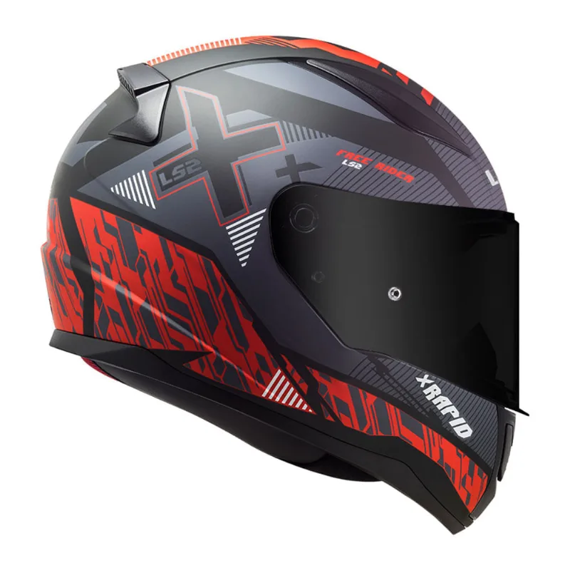 CAPACETE LS2 RAPID XTREET VERMELHO 58/M