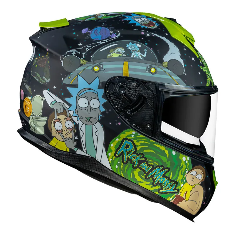 CAPACETE NORISK STRADA RICKY AND MORTY 56/S