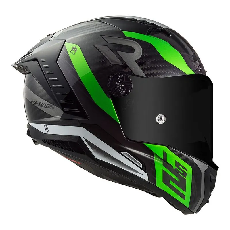 CAPACETE LS2 THUNDER CARBON SUPRA VERDE 60/L