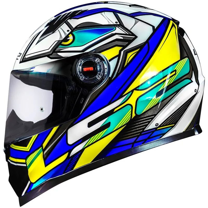 Capacete LS2 FF358 Classic Xdron Azul 58