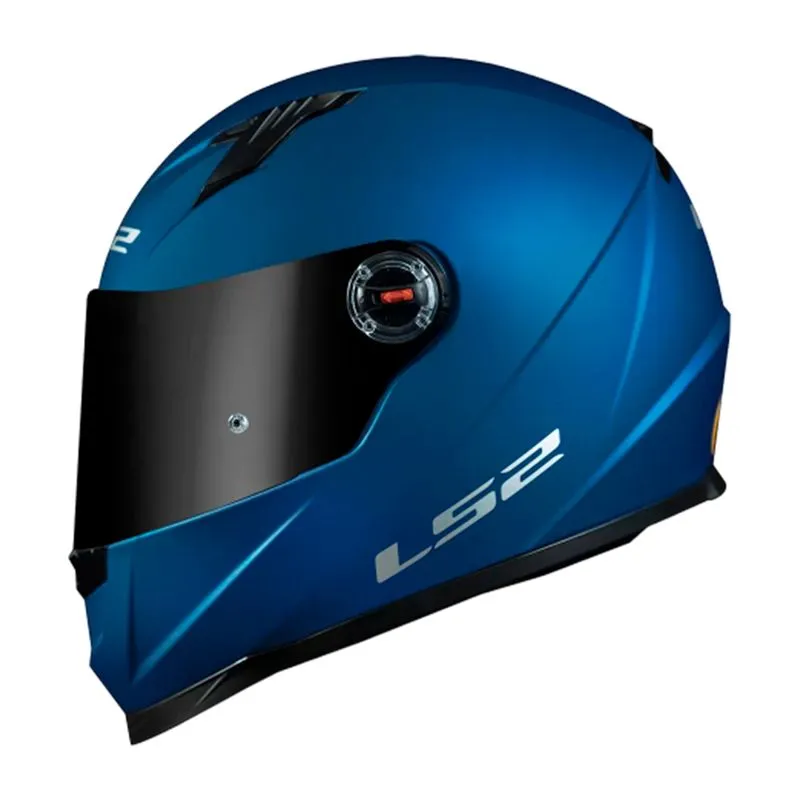 Capacete Original LS2 FF358 Classic Azul Fosco 56