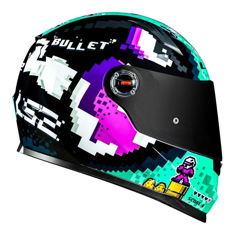 CAPACETE LS2 CLASSIC BULLET AZUL 54/XS