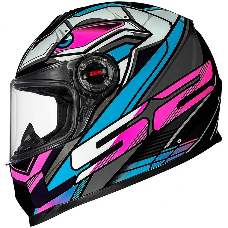 Capacete LS2 FF358 Classic Xdron Cyan 58