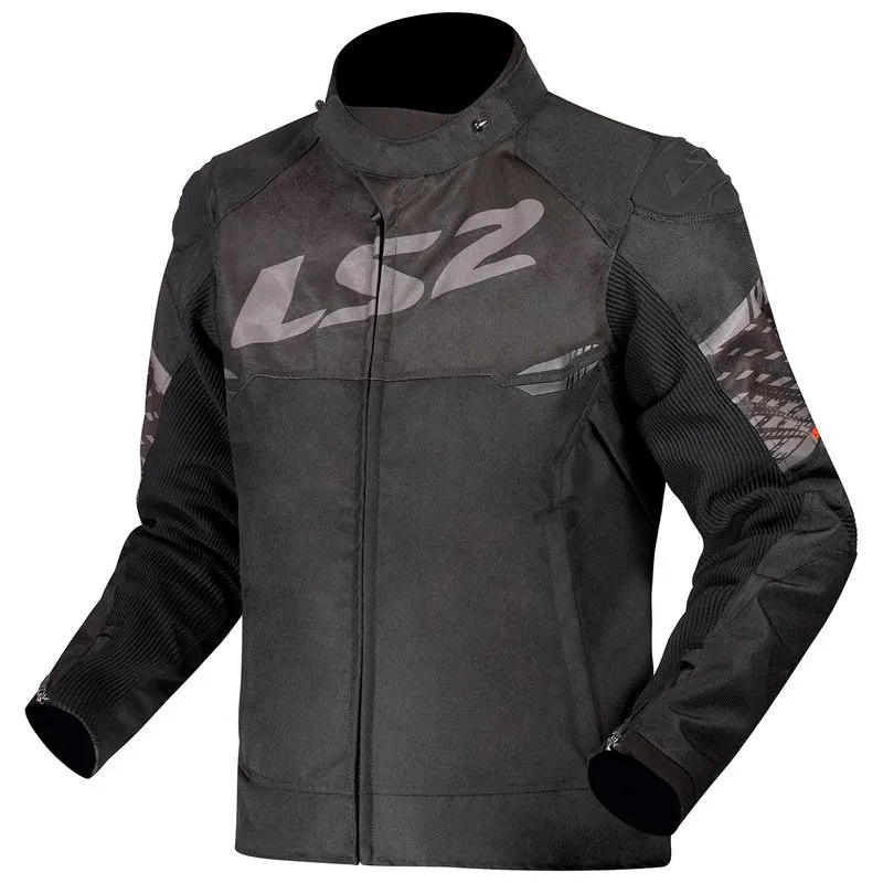 Jaqueta LS2 Apex Preto Cinza Escuro 2XL-3G