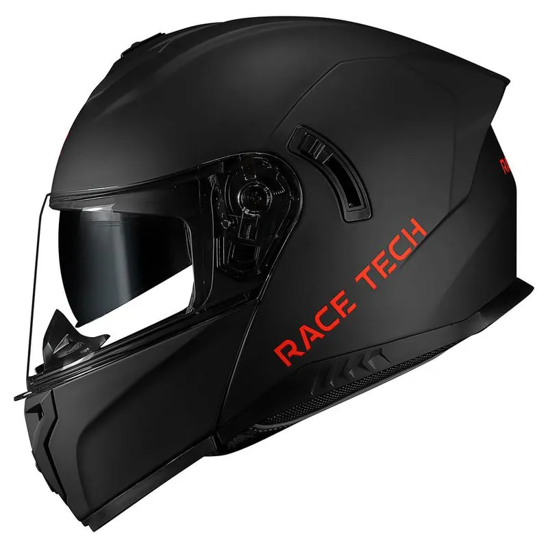Capacete Race Tech Signal Monocolor Preto Fosco 56