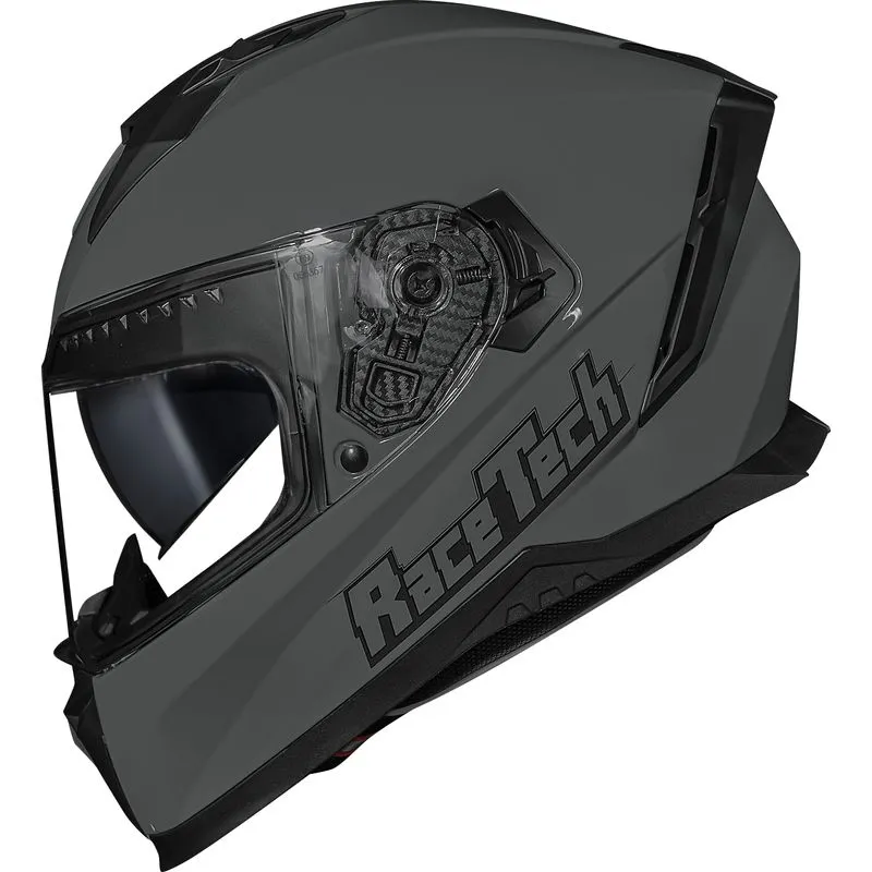 Capacete Fechado Race Tech Volt Monocolor Nardo Grey 60