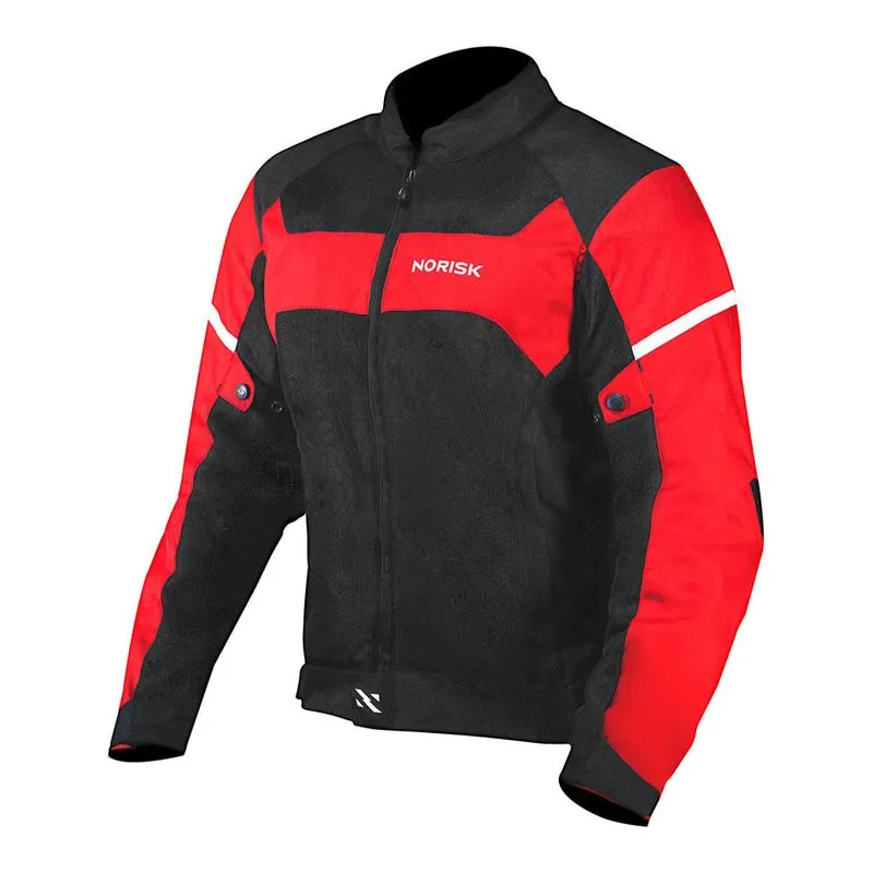 JAQUETA VENTILADA NORISK NR02 PRETO/VERMELHO 5XL