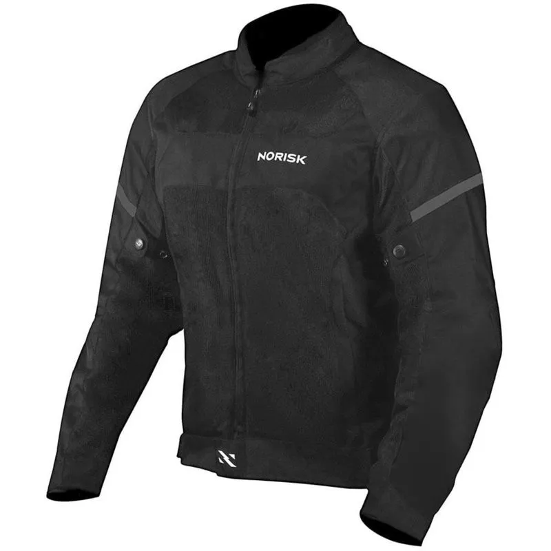 Jaqueta Norisk Nr-02 Preto/branco (ventilada)