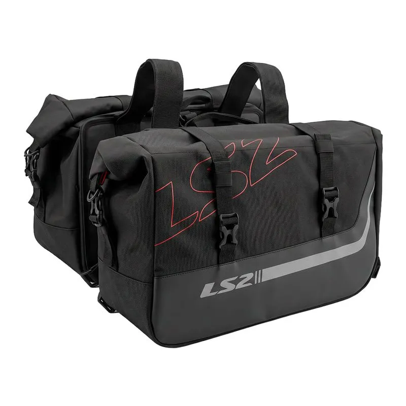 BOLSA LATERAL LS2 FREEDOM PRETO 20L