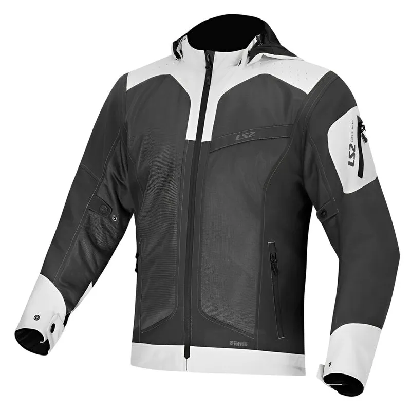 Jaqueta LS2 Bolton Air Masculina Verde Cinza GG